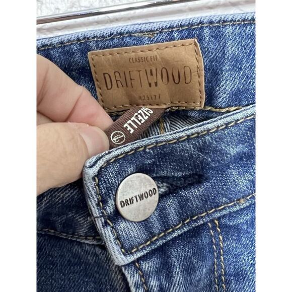 Driftwood Jeans Sz 25 Free People Gizelle Southwest Embroidered Boho Women Aztec - Picture 3 of 9